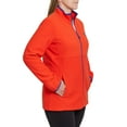thumbnail image 4 of Lands' End Ladies Grid Fleece Zip Up Jacket, 4 of 5