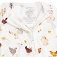 thumbnail image 3 of Angel Dear Baby Girls Convertible Zipper Romper, 3 of 4