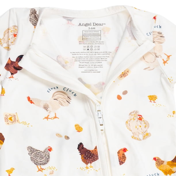 Angel Dear Baby Girls Convertible Zipper Romper - Samsclub.com