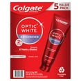 thumbnail image 1 of Colgate Optic White Advanced Teeth Whitening Sparkling White Toothpaste, 4.2 oz., 5 pk., 1 of 10