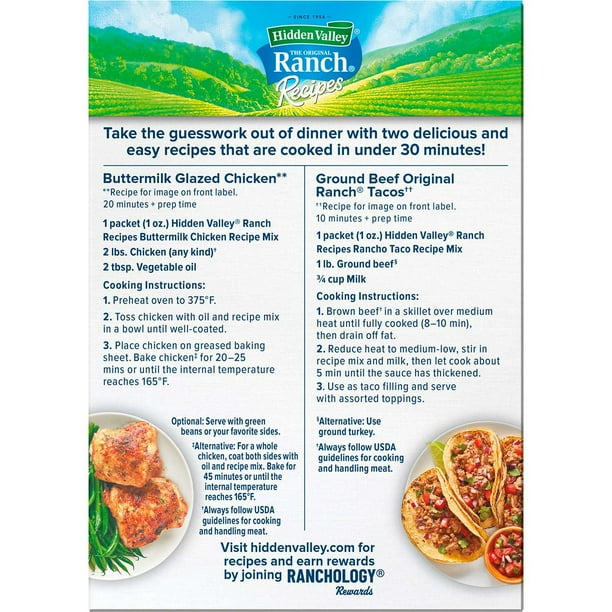 Hidden Valley Ranch Recipes, Variety Pack, 6 pk. - Samsclub.com Hidden Valley Ranch Recipes, Variety Pack, 6 pk. - Samsclub.com