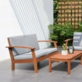 thumbnail image 2 of Amazonia Valencia Eucalyptus Deep Seating Set, 4pc, 2 of 9