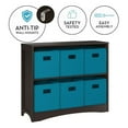 thumbnail image 5 of RiverRidge Horizontal Bookcase with 6 Bins, Assorted Shelf and Bin Colors, 5 of 6