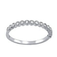 thumbnail image 1 of Stackable 0.25 CT. T.W. Diamond Milgrain Anniversary Band in 14K Gold, 1 of 3