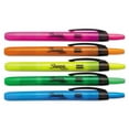 thumbnail image 2 of Sharpie - Retractable Highlighters, Chisel Tip, Assorted Fluorescent Colors - 5/Set, 2 of 5