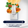 thumbnail image 5 of Glade CustomScent PlugIns Scented Oils, Leather and Golden Amber, 1 Warmer + 5 Refills. Total 3.35 fl. oz./99 ml., 5 of 7