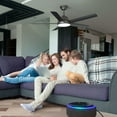 thumbnail image 3 of Atomi Smart Luminus 52” 5-Blade Indoor Ceiling Fan with RGB Light & App Control, 3 of 8