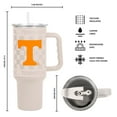 thumbnail image 3 of Logo Brands Tennessee Volunteers 40 oz. Stainless Steel Tumbler Set, 3 of 6