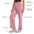 thumbnail image 5 of Champion Women's Fleece Wide Leg Pant, 5 of 7