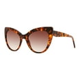 thumbnail image 3 of Christian Siriano Rowena Cat Eye Oversized Plastic Sunglasses, 3 of 7