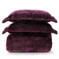 thumbnail image 2 of Member’s Mark 3-Piece Chenille Waffle Comforter Set, Assorted Sizes, 2 of 6