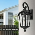 thumbnail image 4 of Cedar Hill 17" Outdoor Wall Lantern with Dusk-to-Dawn Photocell, 4 of 11