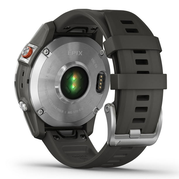 Garmin Epix 2nd Generation, 47mm Slate Steel with Graphite