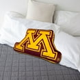 thumbnail image 2 of Logo Brands Minnesota Golden Gophers XL Puff Pillow, 2 of 5