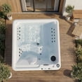 thumbnail image 3 of Lifesmart LS350 Plus 5-Person 28-Jet 110v Plug and Play Spa with Thermal Locking Cover, 3 of 10