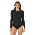 thumbnail image 1 of Edited by Hunter McGrady Women's Long Sleeve Bodysuit, 1 of 11