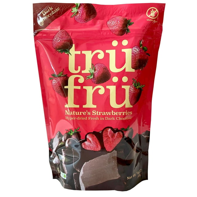 Trü Frü Dark Chocolate Covered Strawberries 16 oz.