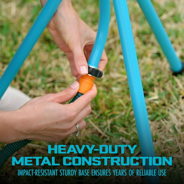 Aqua Joe 360° Lawn Sprinkler & Mister on Telescoping Tripod