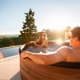 thumbnail image 3 of MSpa Duet 6-Person Round Portable Inflatable Hot Tub, 68", 3 of 13