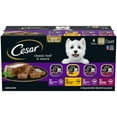 thumbnail image 1 of Cesar Classic Loaf in Sauce Wet Dog Food Variety Pack, 3.5 oz., 48 ct., 1 of 9