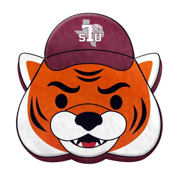 Logo Brands Texas Southern Tigers Puff Pillow