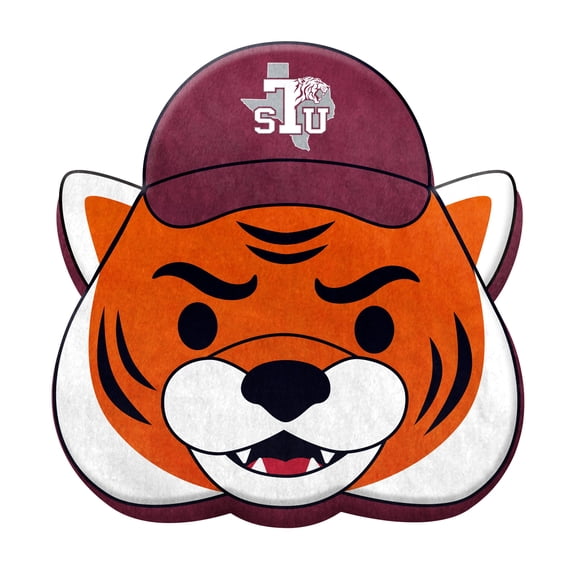 Logo Brands Texas Southern Tigers Puff Pillow