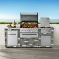 thumbnail image 2 of Member's Mark Northern Slate 5-Burner Propane Gas Island Grill, 2 of 9