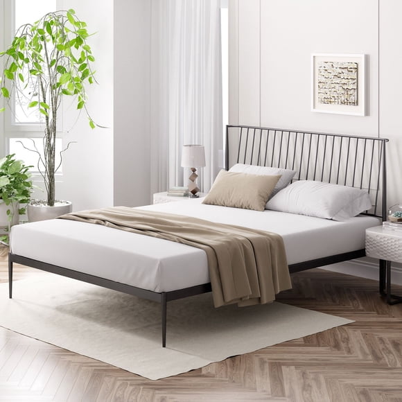 Zinus Night Therapy Harper 41" Metal Platform Bed Frame, Assorted Colors