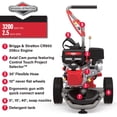 thumbnail image 2 of Briggs & Stratton 3,200 max PSI 2.5 max GPM Gas Pressure Washer powered by a Briggs & Stratton CR950 Series™ Engine featuring Control Touch™ Project Selector, 2 of 12