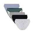 thumbnail image 1 of GapBody Women's 5-Pack Organic Cotton Stretch Bikini, 1 of 12