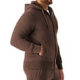 thumbnail image 3 of Member’s Mark Men's Sherpa Lined Full Zip Hoodie, 3 of 7