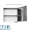 thumbnail image 15 of Seville Classics UltraHD 8-Piece Steel Garage Cabinet Storage Set With Rolling Workbench, 14 Feet Wide, 15 of 18