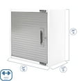 thumbnail image 13 of Seville Classics UltraHD 8-Piece Steel Garage Cabinet Storage Set with Rolling Workbench, 12' Wide, 13 of 18