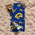 thumbnail image 2 of Logo Brands Los Angeles Rams 38"x72" Beach Towel, 2 of 6