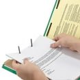 thumbnail image 3 of Smead 2" Expansion Pressboard Classification Folder, Two Dividers, Letter, Green, 10ct., 3 of 6