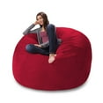 thumbnail image 4 of Comfy Sacks 5' Memory Foam Bean Bag Chair, Assorted Colors, 4 of 4