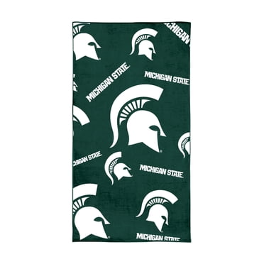 Logo Brands Michigan State Spartans 38"x72" Beach Towel