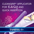 thumbnail image 5 of Tampax Radiant Tampons Duo Pack Regular/Super Absorbency, Unscented (84 ct.), 5 of 7
