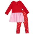 thumbnail image 8 of Counting Daisies Toddler Girls Holiday Tutu Set, 8 of 9