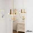 thumbnail image 1 of Hunter Karloff with Clear Glass Pendant Ceiling Light Fixture, 1 of 7