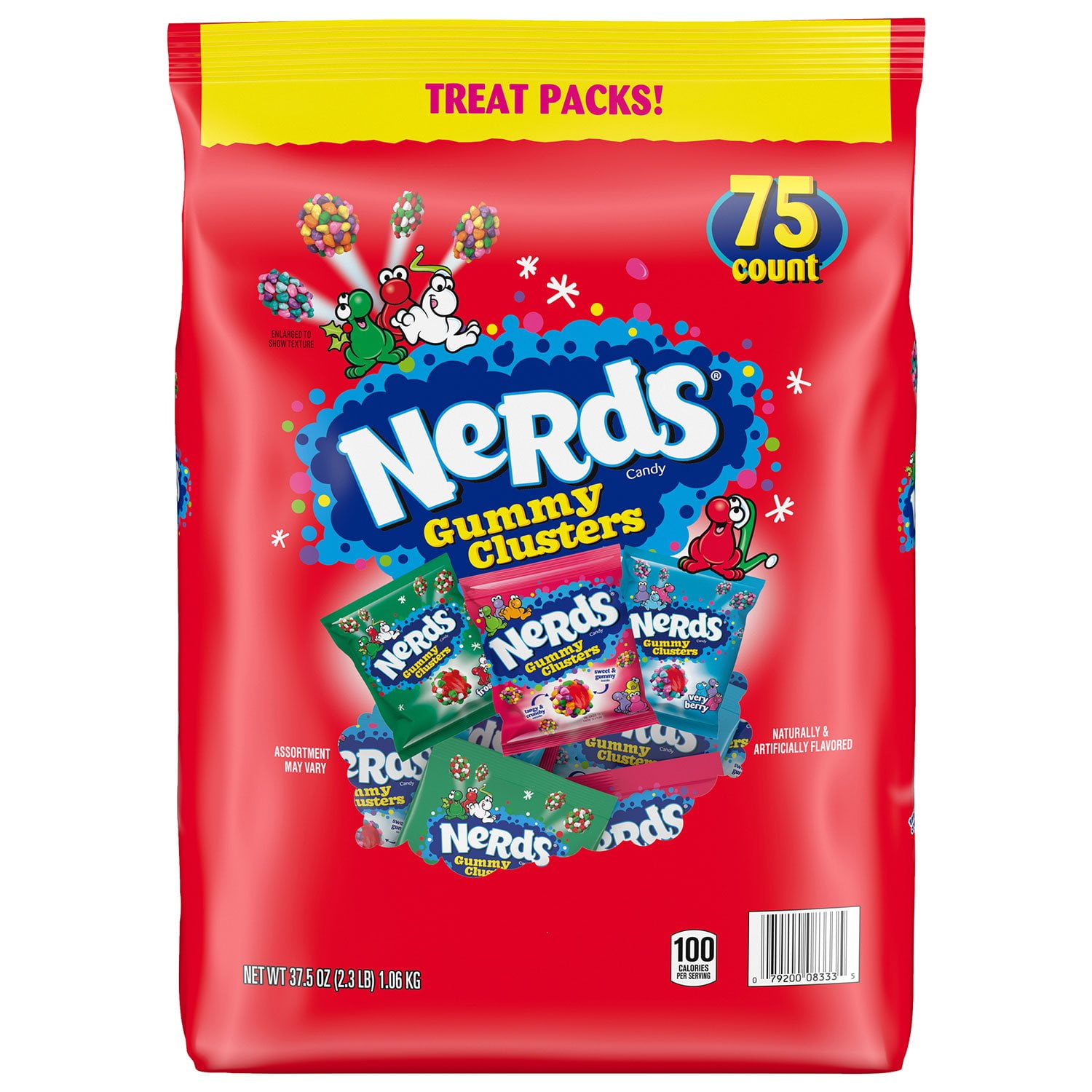 Nerds Holiday Gummy Cluster, Treat Size, 75 ct. - Samsclub.com