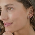 thumbnail image 5 of Lab Created Diamond Earrings in 14K Gold, 5 of 7