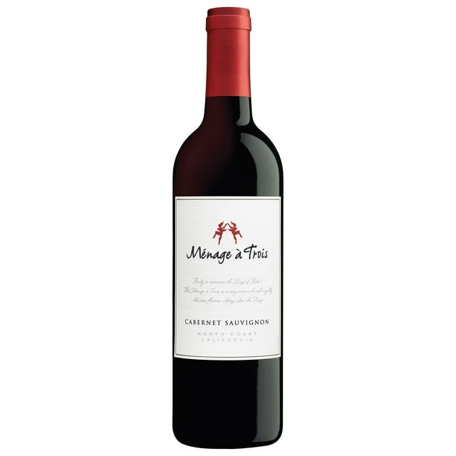 Menage a Trois Cabernet Sauvignon Red Wine 750 ml