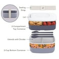 thumbnail image 3 of Bentgo 4-Piece Deluxe Set With Insulated Lunch Bag, Ice Packs & Bento Classic, 3 of 6