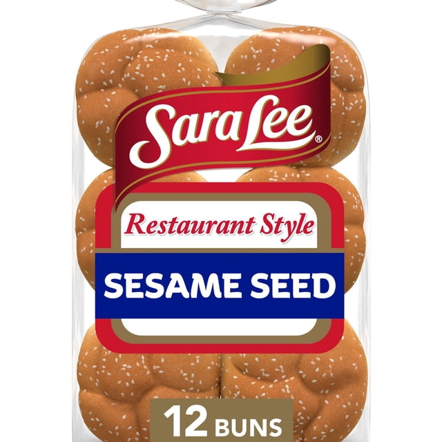 Sara Lee Restaurant Style Sesame Seed Hamburger Buns 31.5 oz., 12 ct.