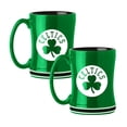 thumbnail image 1 of Logo Brands Boston Celtics 14oz Relief Mug Set, 1 of 5