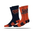 thumbnail image 1 of Chicago Bears Adult 2-Pack Crew Socks, 1 of 3
