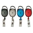 thumbnail image 1 of Advantus - Carabiner-Style Retractable ID Card Reel, 30" Extension, Assorted Colors -  20/PK, 1 of 5