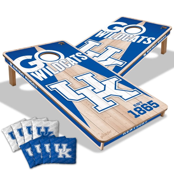 YouTheFan Kentucky Wildcats 2'x4' Cornhole Board Set
