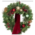 thumbnail image 7 of Member's Mark Pre-Lit Wreath Décor with Velvet Sash, 7 of 7
